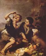 Bartolome Esteban Murillo The Pie Eater (mk08) oil on canvas